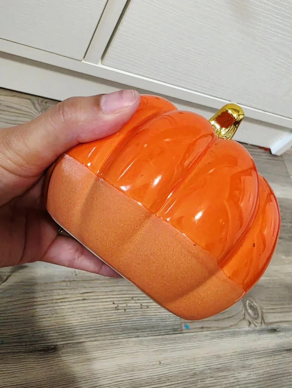 Target Bullseye Playground Halloween 2026 Ceramic Pumpkin - Orange & Gold